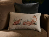 Fox Family Cushion Fox Family Cushion